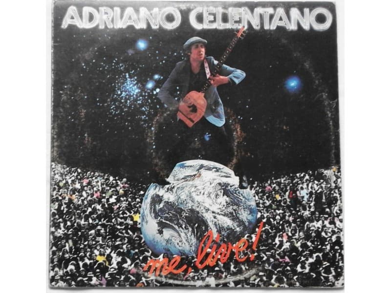 ADRIANO CELENTANO — 2LP ME, LIVE