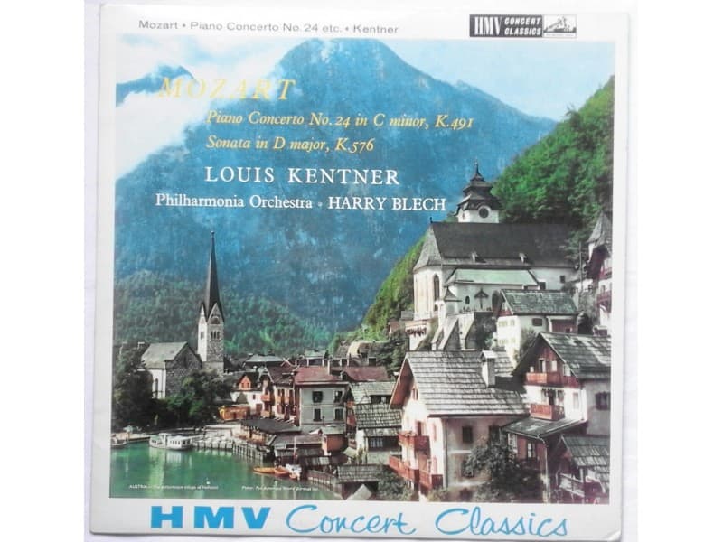 MOZART — Piano Concerto No 24/ Louis Kentner