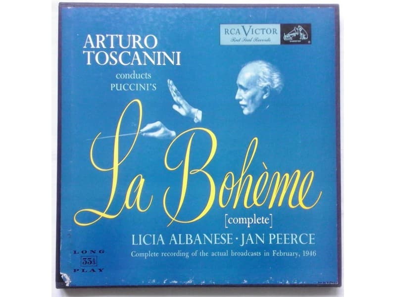 PUCCINI — 2LP LA BOHEME ( Arturo Toscanini )