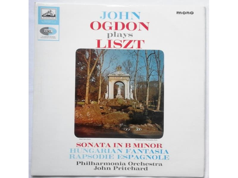 JOHN OGDON — PLAYS LISZT
