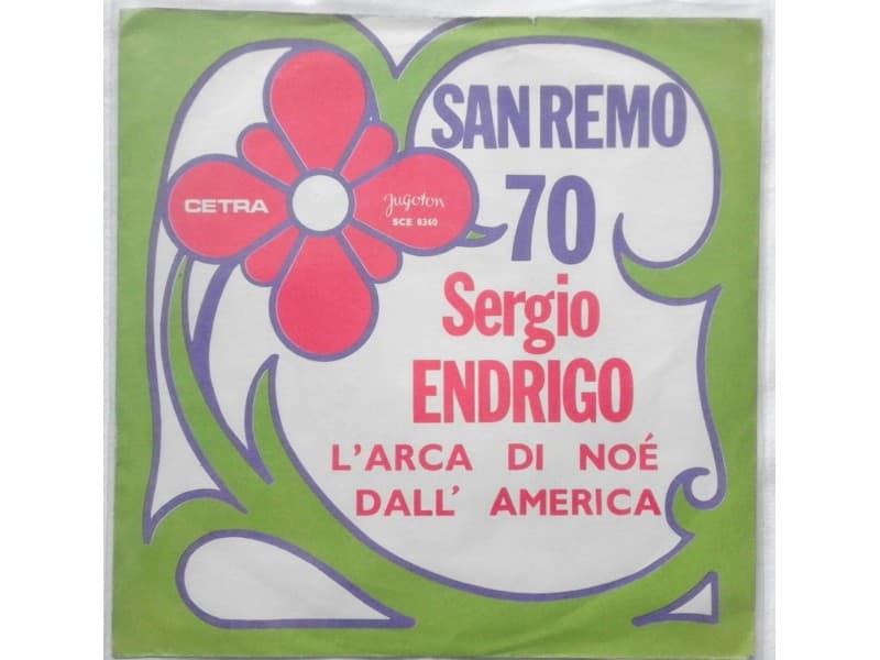 SERGIO ENDRIGO — L`ARCIA DI NOE