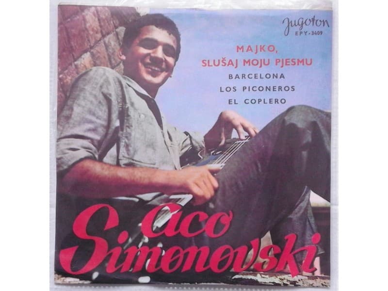ACO SIMONOVSKI — Majko, slusaj moju pesmu