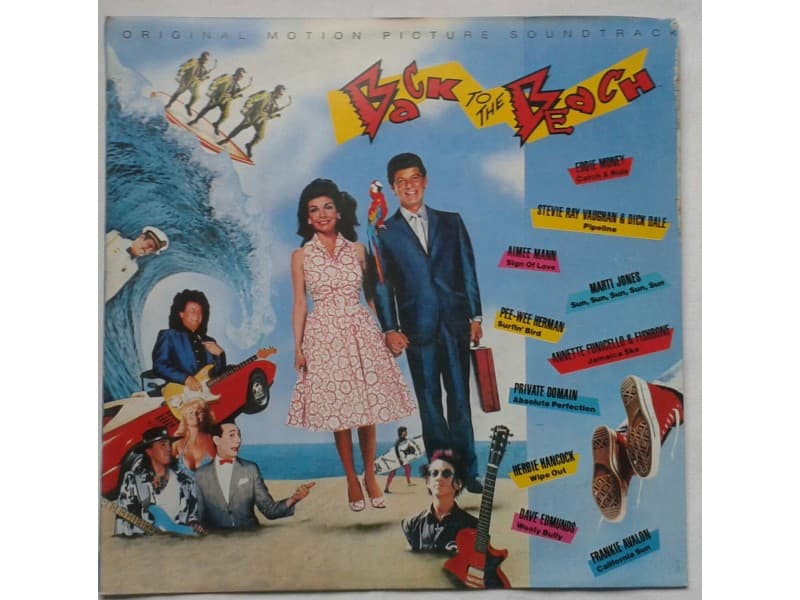VARIOUS — BACK TO THE BEACH (soundrack)