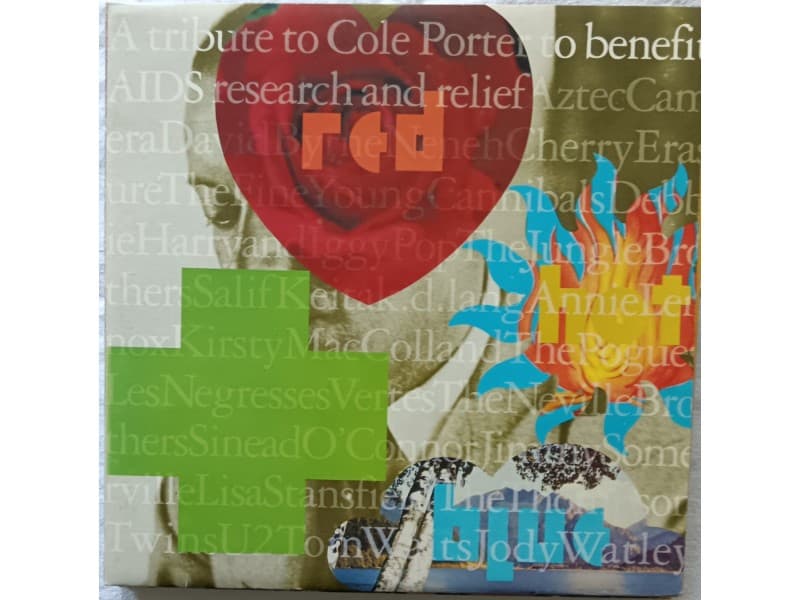 VARIOUS — 2LP RED HOT &; BLUE