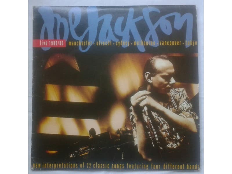 JOE JACKSON — 2LP LIVE 1980/86