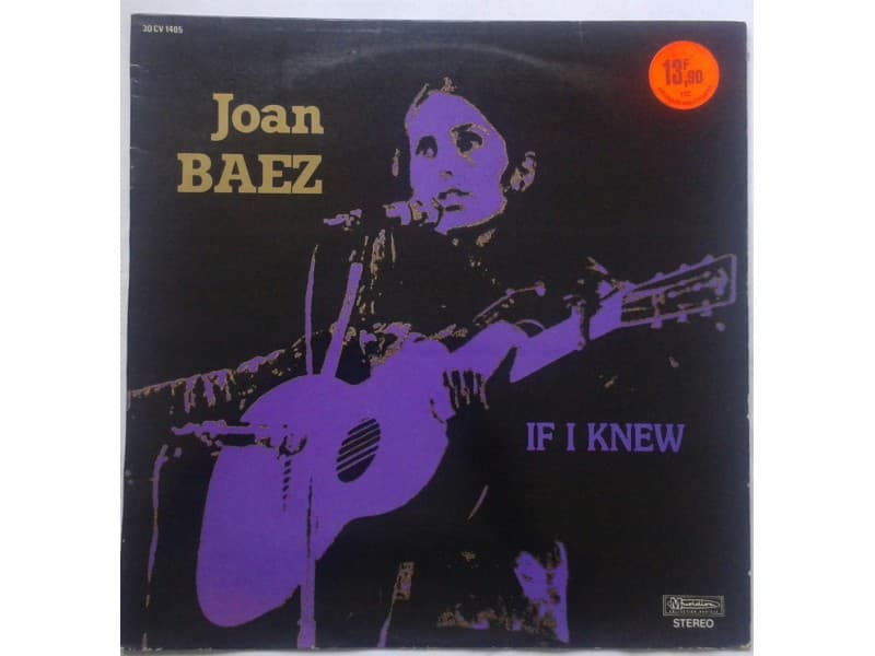 JOAN BAEZ — IF I KNEW