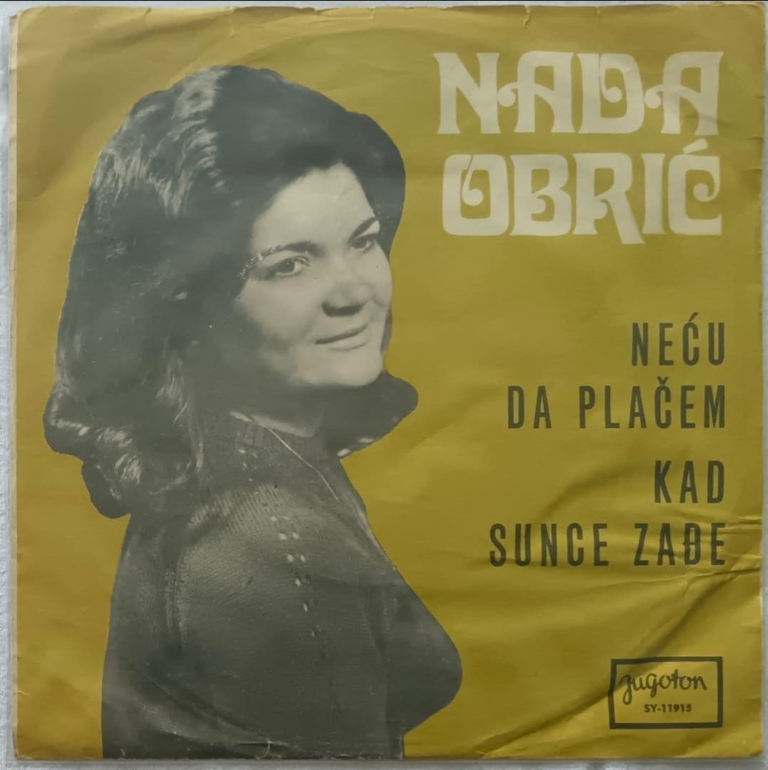NADA OBRIC — NECU DA PLACEM