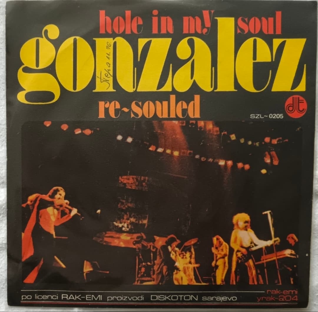 GONZALEZ — HOLE IN MY SOUL