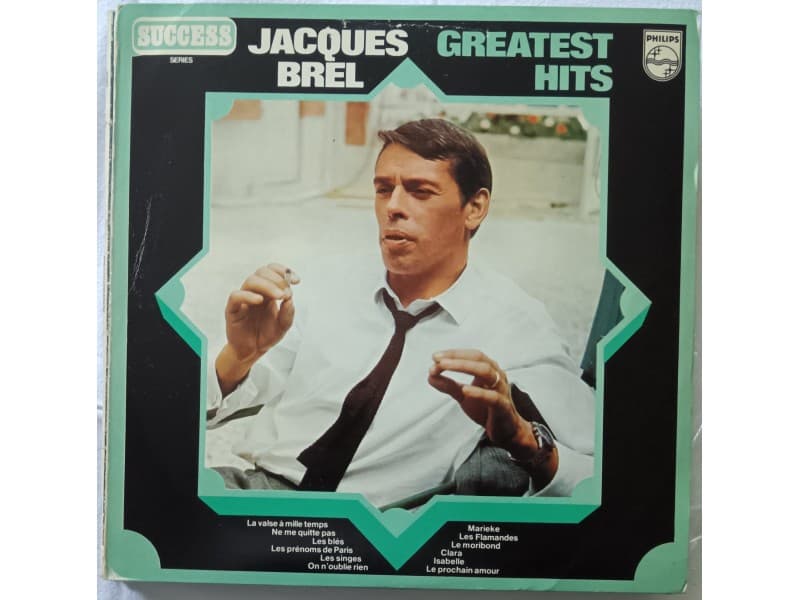 JACQUES BREL — GREATEST HITS