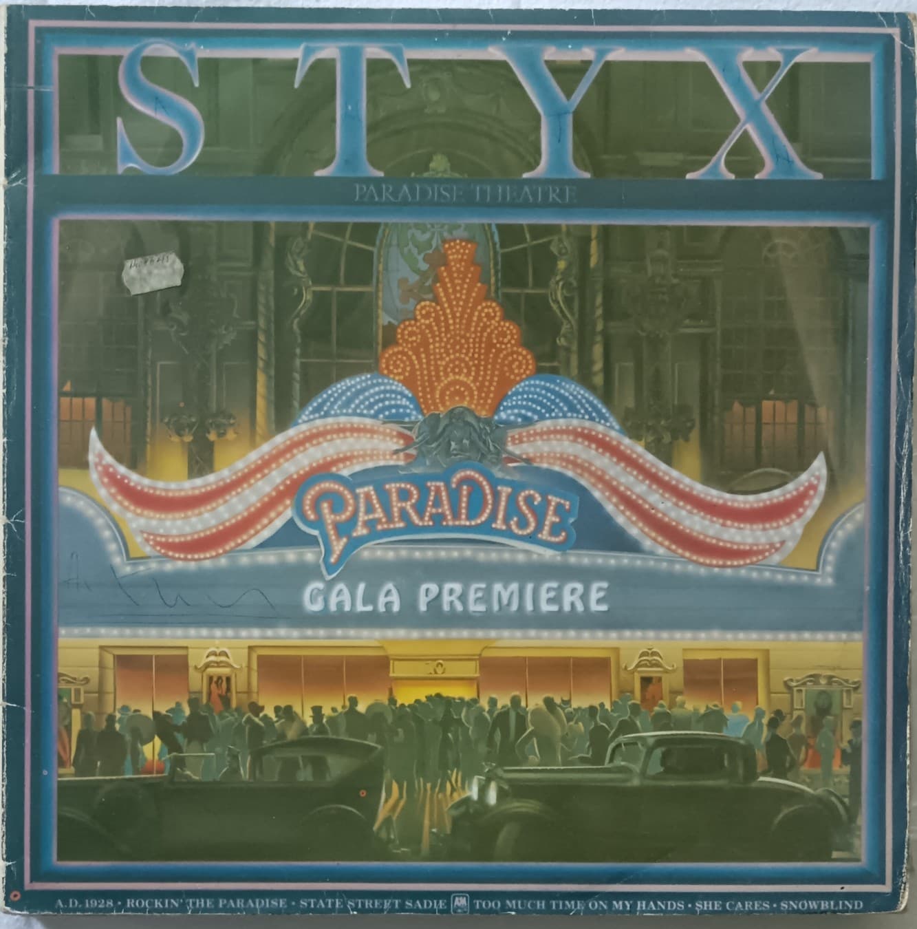 STYX — PARADISE THEATRE