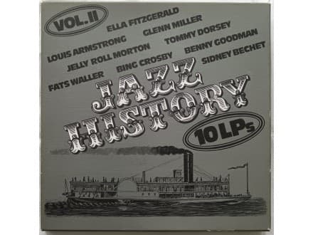 VARIOUS — 10LP BOX JAZZ HISTORY Vol.II