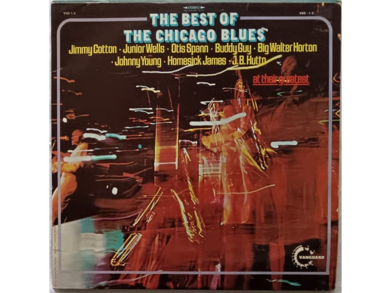 VARIOUS — 2LP The best of the Chicago blues