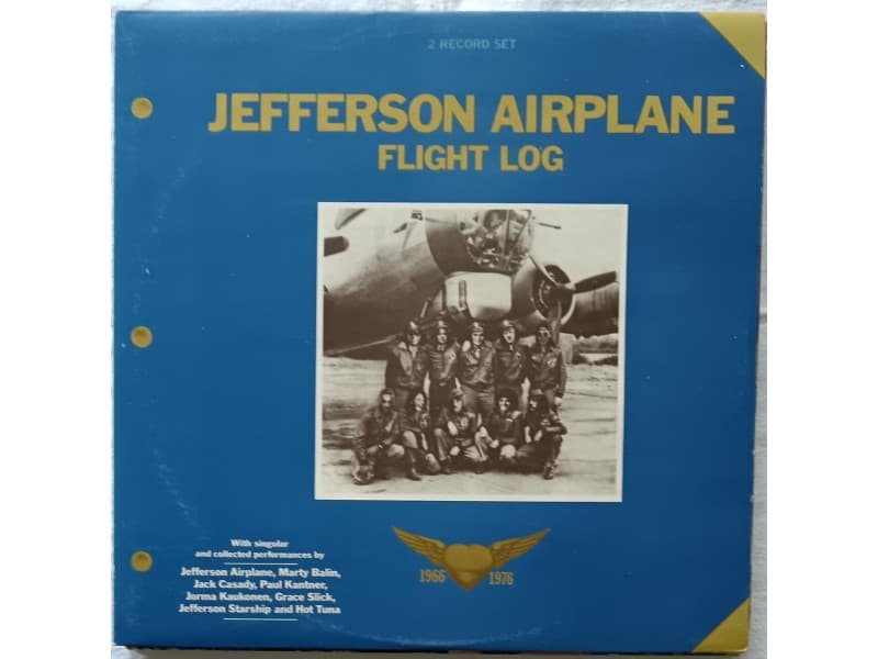 JEFFERSON AIRPLANE — 2LP FLIGHT LOG