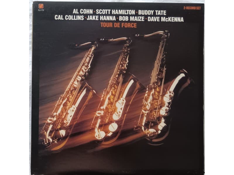 Al Cohn,Buddy Tate,Scott Hamilton..- 2LP Tour de force — —