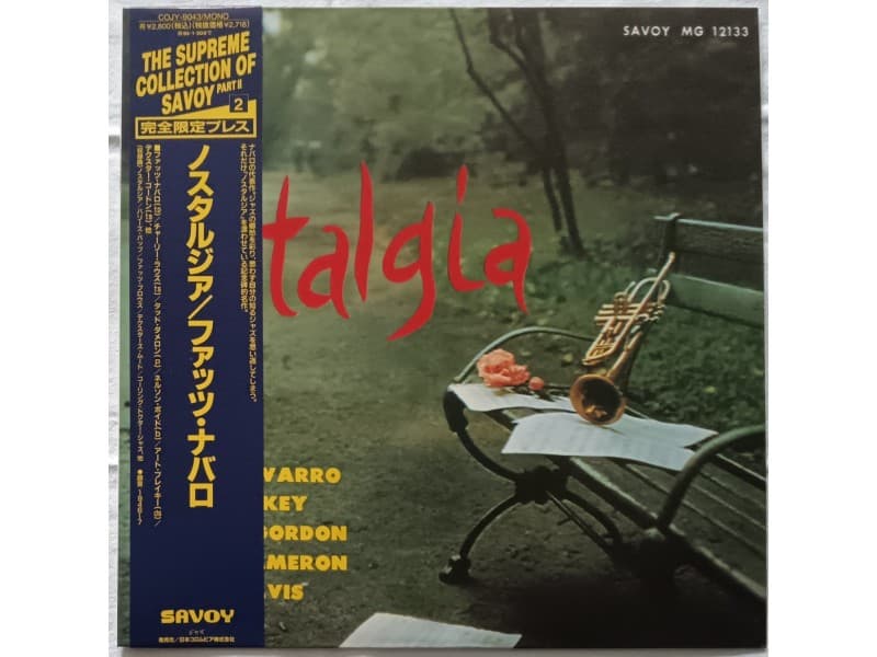Fats Navaro,Art Blakey,D.Gordon-Nostalgia No.2(Japan P — —