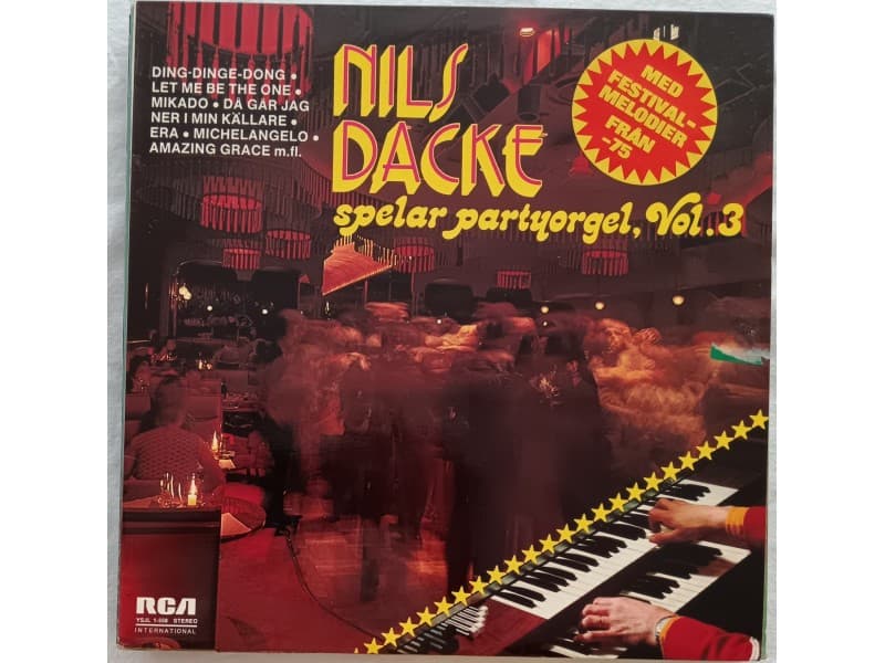 NILS DACKE — SPELAR PARTYORGEL Vol.3 (Sweden Press)