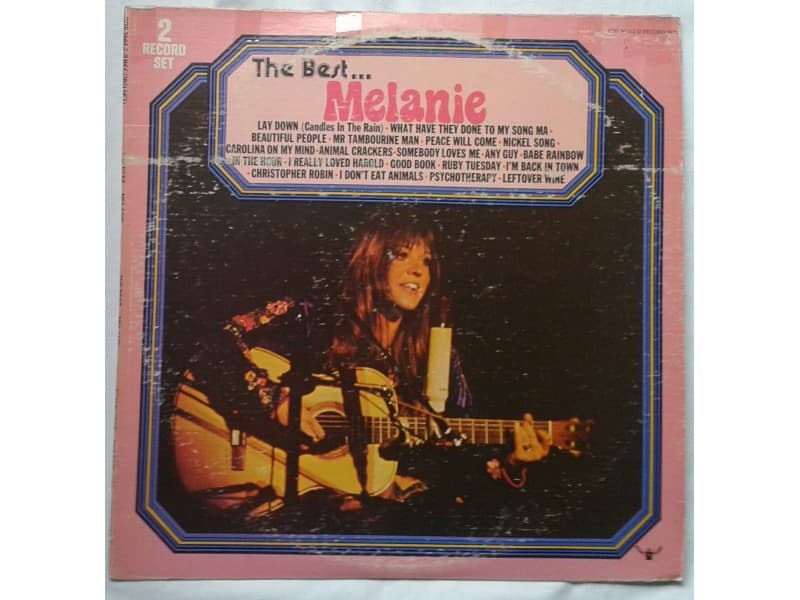 MELANIE — 2LP THE BEST ...MELANIE