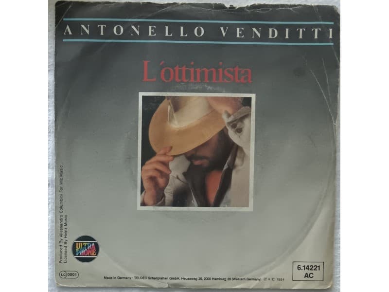 ANTONELLO VENDITTI — L`OTTIMISTA