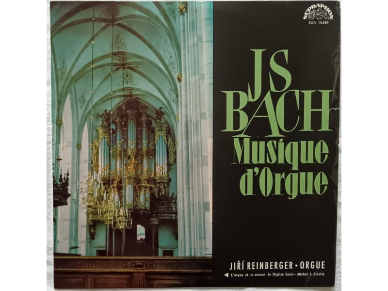 JIRI REINBERGER, J. S. BACH — ORGAN MUSIC