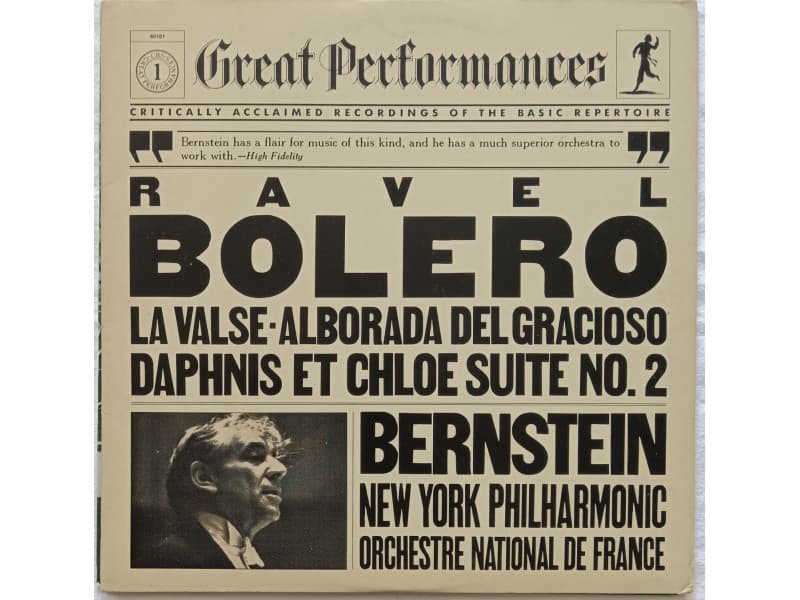 Ravel, Bernstein, New York Philha.orchestra — Bolero
