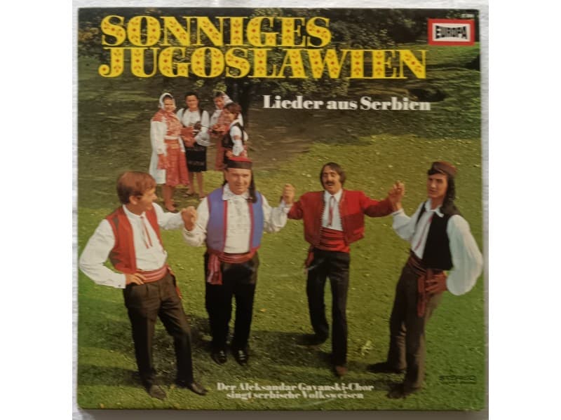 Aleksandar Gavanski Hor — Sonnigges Jugoslawien