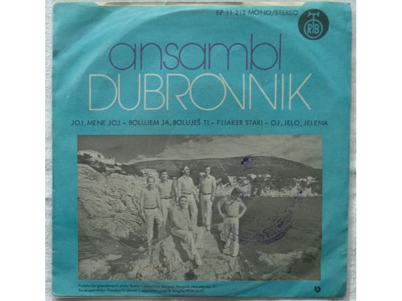 ANSAMBL DUBROVNIK — JOJ MENE JOJ