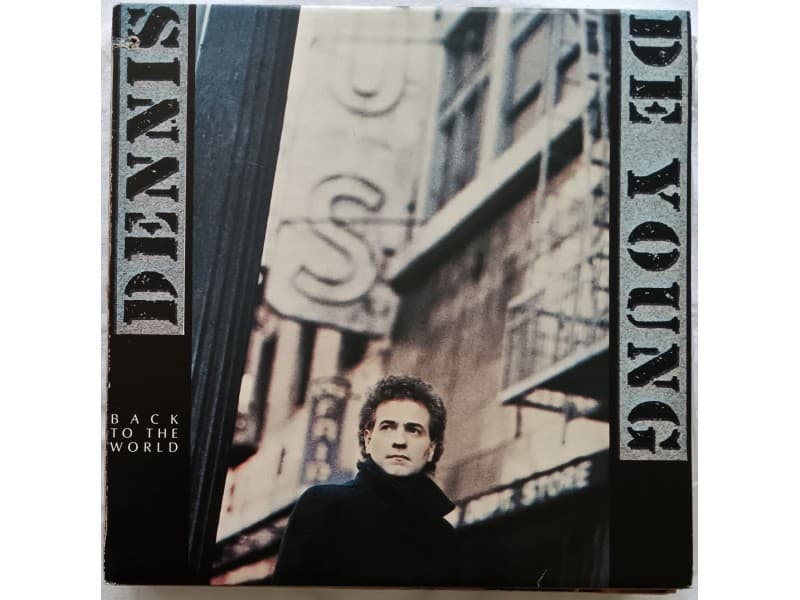 DENNIS DE YOUNG — BACK TO THE WORLD ( Mint)