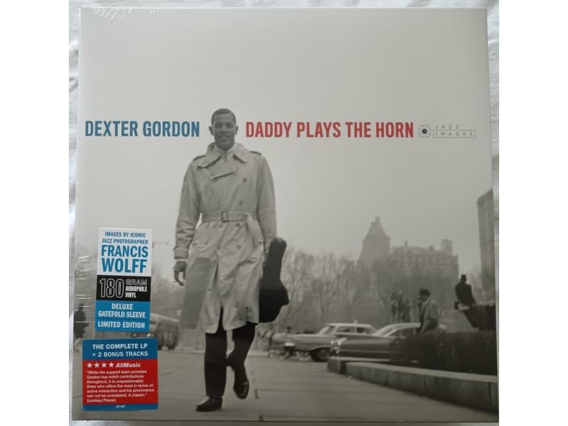 DEXTER GORDON — Daddy plays the horn (Novo !!! )