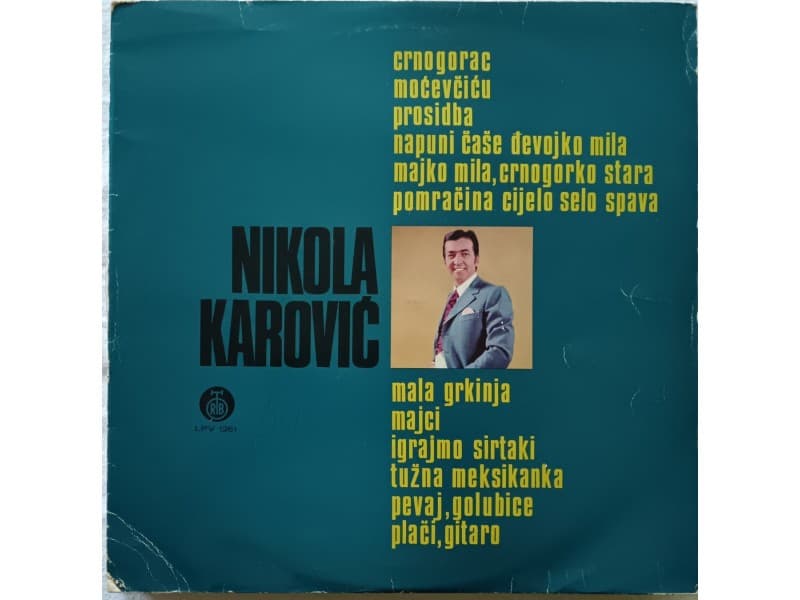 NIKOLA KAROVIC — NIKOLA KAROVIC
