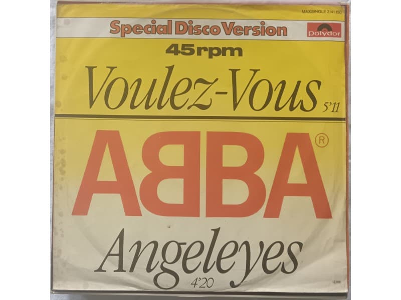 ABBA — VOULEZ-VOUS / ANGELEYES (Austria Press)