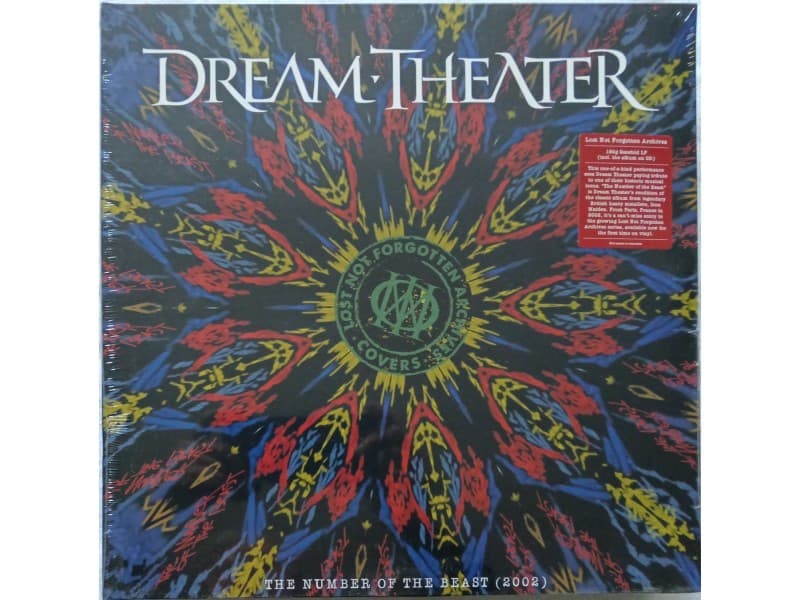 DREAM THEATER — LP+CD The number of the beast (Novo!!!)