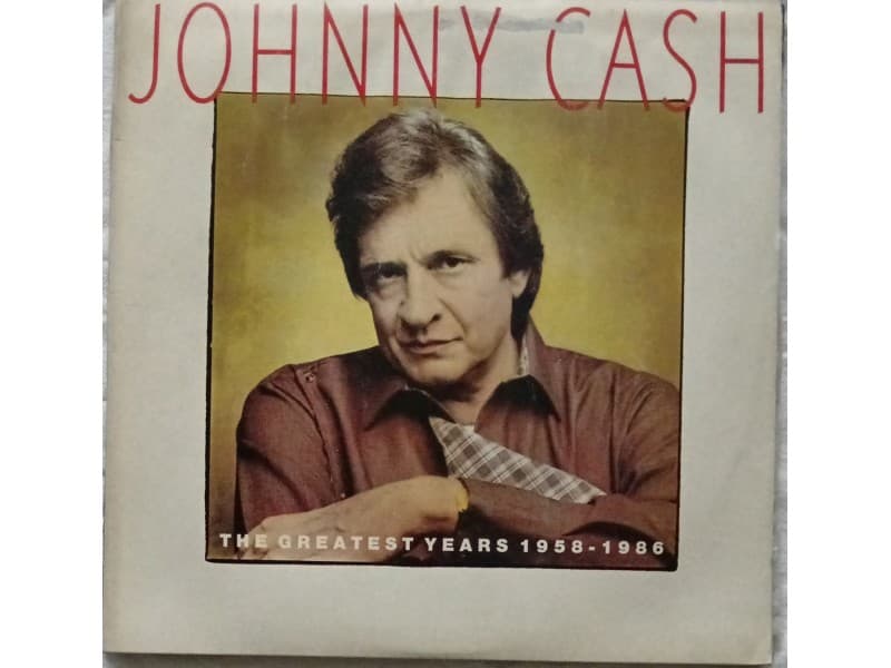 JOHNNY CASH — 2LP The greatest years 1958-1986