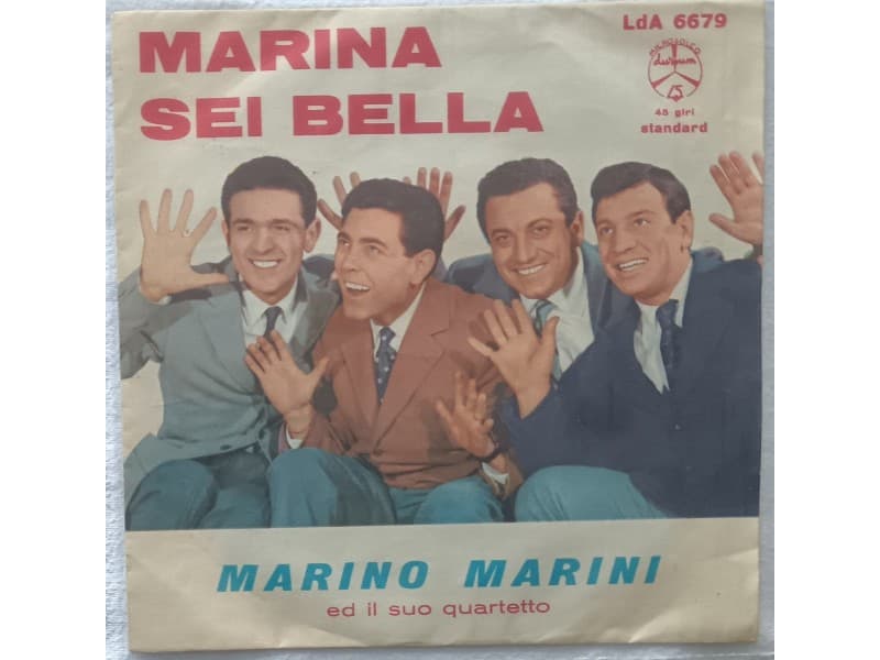 MARINO MARINI ED IL SUO QUARTETTO-MARINA — —