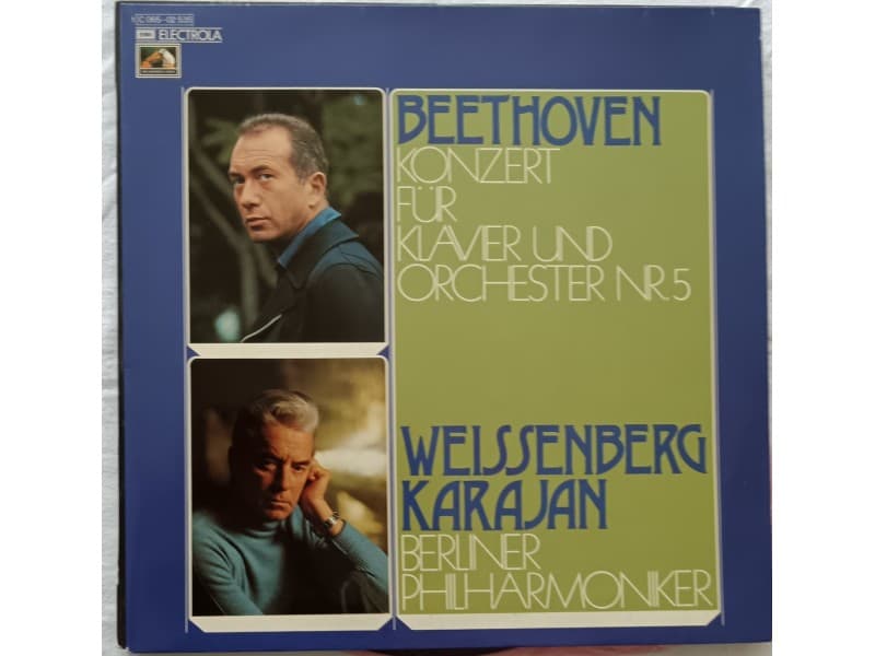 Beethoven,Karajan,Weissenberg — Piano concerto 5