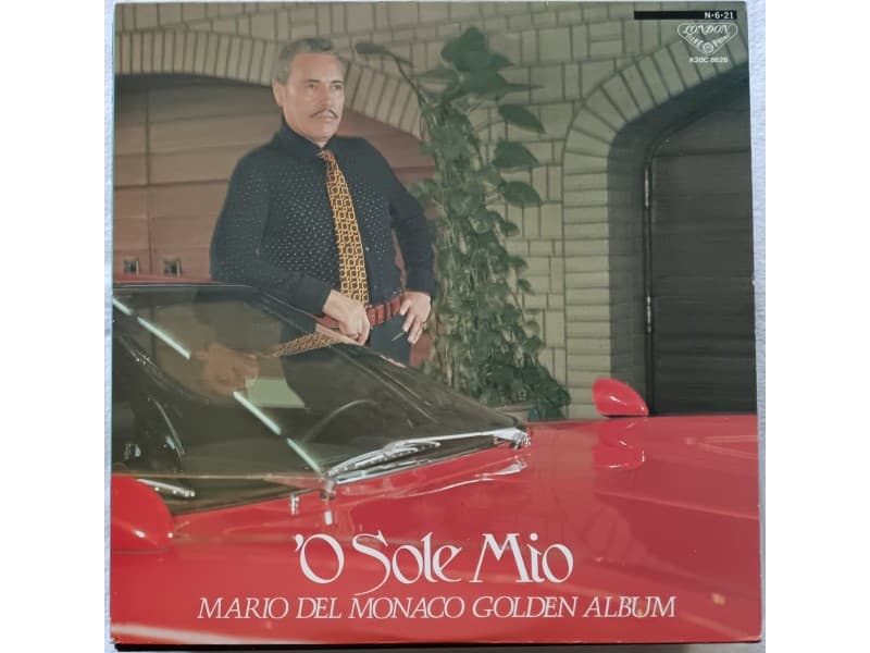 Mario Del Monaco — Golden album `O sole mio (Japan Pres