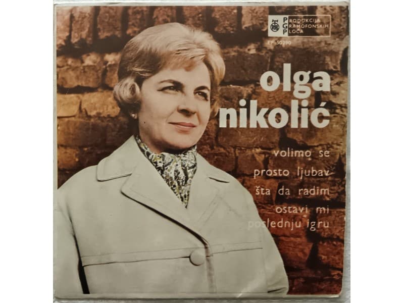 OLGA NIKOLIC — VOLIMO SE
