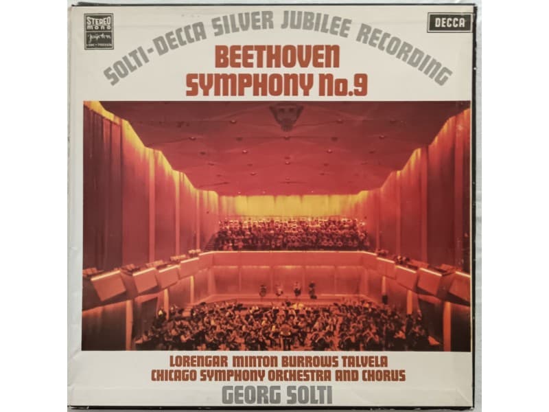 BEETHOVEN-Georg Solti — 2LP Box Symphony No.9
