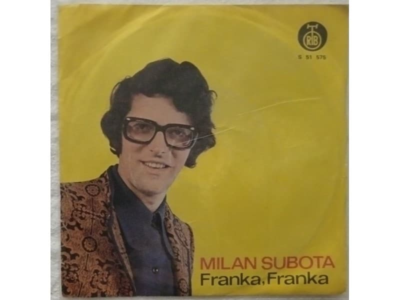 MILAN SUBOTA — FRANKA, FRANKA ( Neslusana )