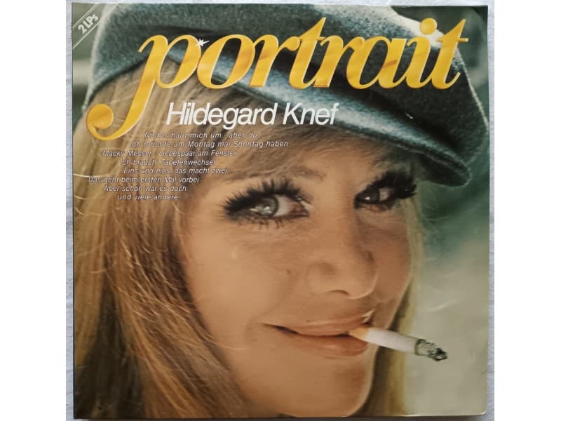 HILDEGARD KNEF — 2LP PORTRAIT