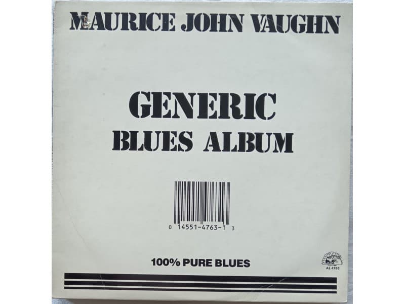 MAURICE JOHN VAUGHN — Generic Blues Album