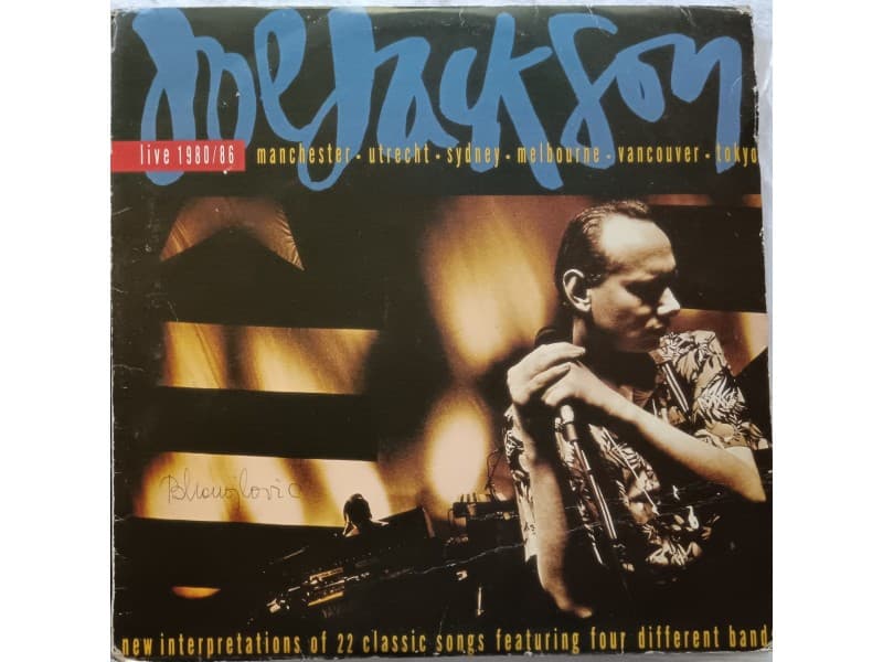 JOE JACKSON — 2LP LIVE 1980 / 1986