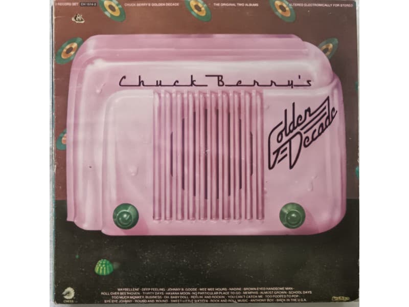CHUCK BERRY — 2LP Chuck Berry`s golden decade