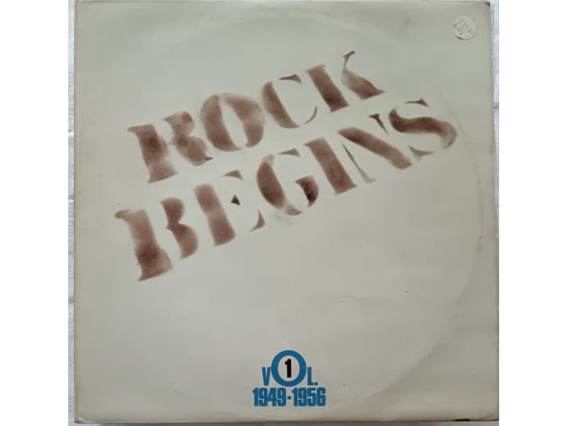 VARIOUS — 2LP ROCK BEGINS VOL.1 1949-1956