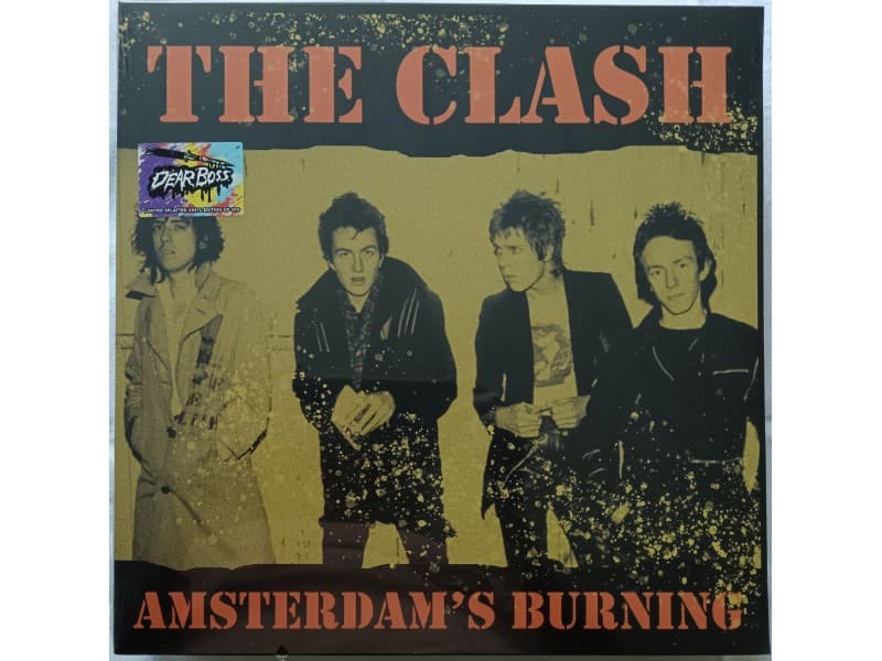 THE CLASH — AMSTERDAM`S BURNING ( Novo !!! )