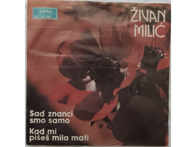ZIVAN MILIC — SAD ZNANCI SMO SAMO