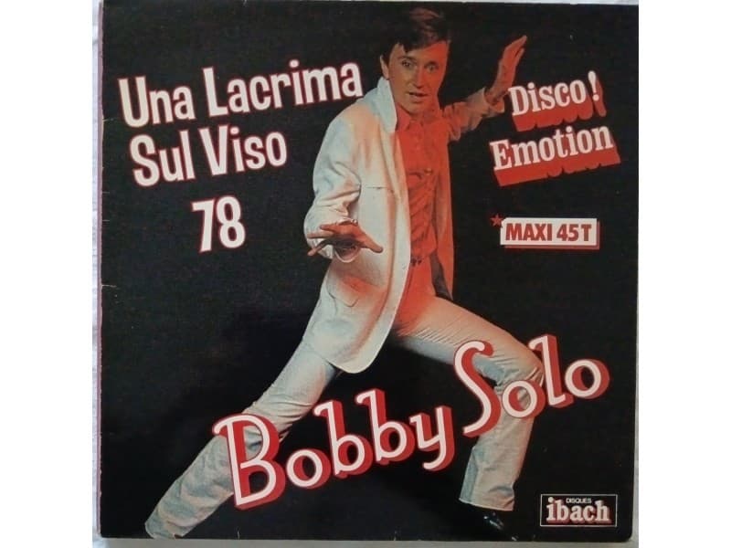 BOBBY SOLO — UNA LACRIMA SUL VISO 78
