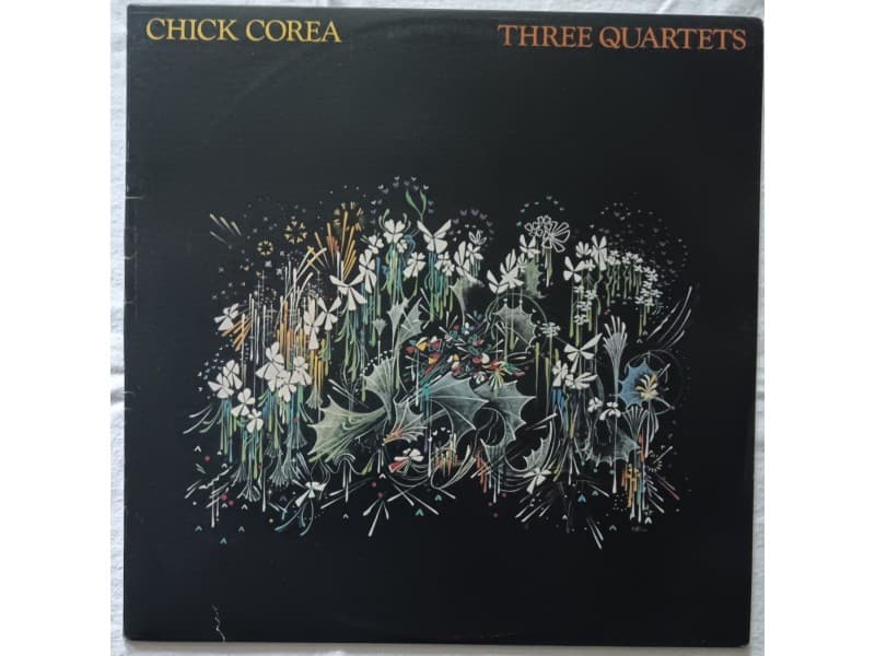 CHICK COREA — THREE QUARTETS (U.S.A. Press )