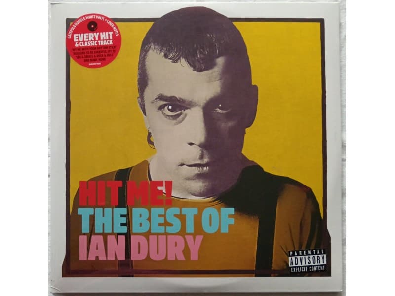 IAN DURY — 2LP HIT ME ! THE BEST OF (Novo !!!)
