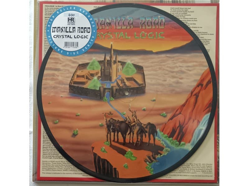 MANILLA ROAD — CRYSTAL LOGIC (Novo)(Picture Disc