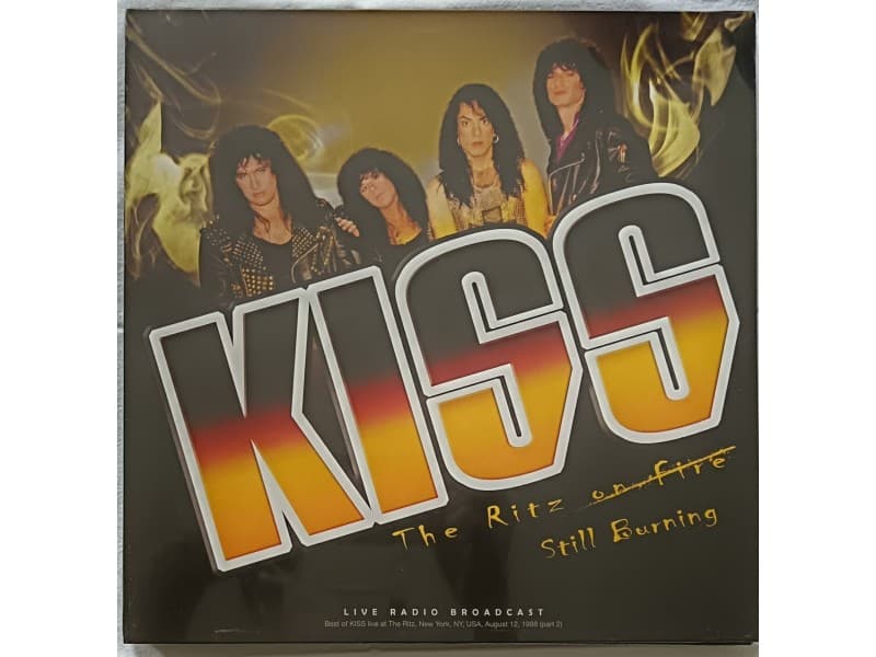 KISS — THE RITZ STILL BURNING ( Novo !!! )